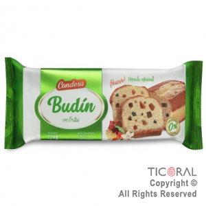 BUDIN FRUTADO 170GRMS CONDESA x 1